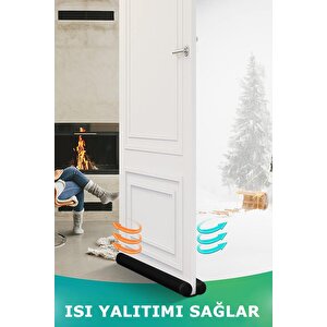 5 Adet Kapı Altlığı Rüzgarlık Kapı Altı Eşiği Boşluk Kapatma Soğuk Rüzgar Önleyici İzolasyon Süngeri