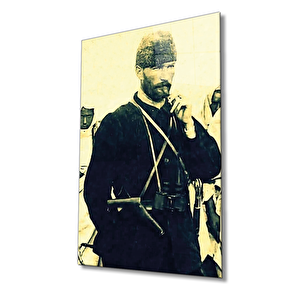 Atatürk Cam Tablo 110x70 cm
