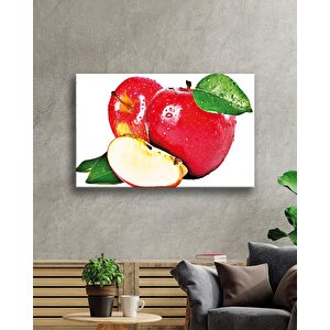 Elma Cam Tablo Apple 90x60 cm
