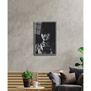 Atatürk Cam Tablo 90x60 cm