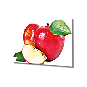 Elma Cam Tablo Apple 50x70 cm