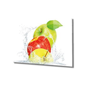 Elmalar Cam Tablo Apples 50x70 cm