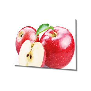 Elma Cam Tablo Apple 50x70 cm