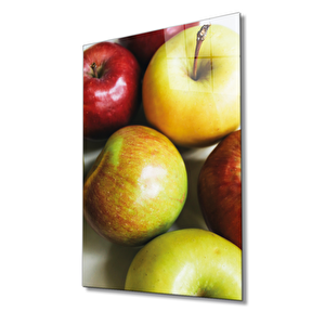 Elma Cam Tablo Apple 36x23 cm