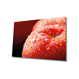 Elma Cam Tablo Apple 50x70 cm