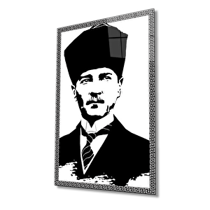 Atatürk Cam Tablo 110x70 cm