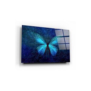 Kelebek Cam Tablo 50x70 cm