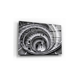 Spiral Merdivenler Cam Tablo 50x70 cm