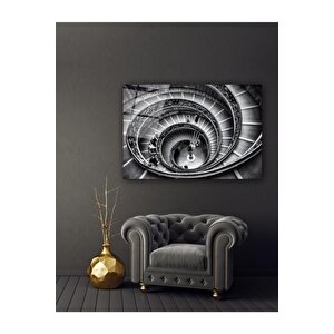 Spiral Merdivenler Cam Tablo 50x70 cm