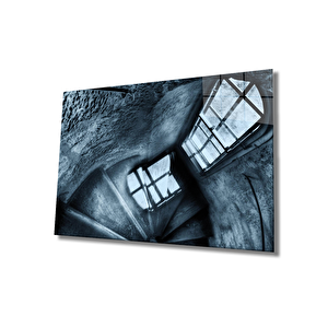 Merdiven Cam Tablo Stairs 50x70 cm