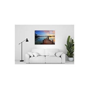Deniz Yolu Cam Tablo 50x70 cm