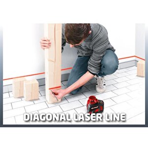 Te-ll 360 Çapraz Lazer