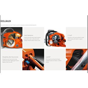 Husqvarna 120 Mark Ii Benzinli Ağaç Kesme Makinesi