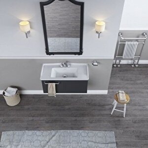 Turkuaz Cerastyle Kapadokya Etajer Uyum Damlalıklı Lavabo 80*48cm