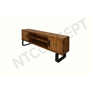 Ntconcept Ron Masif Ahşap Tv Stand 240 cm