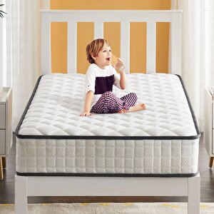 Hera Cotton Ortopedik Yaylı Yatak Tek Kişilik Cotton Yaylı Yatak 90x160 cm