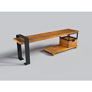 Ntconcept Lue Masif Ahşap Tv Stand 200 cm