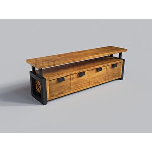 Ntconcept Arona Masif Ahşap Tv Stand 160 cm