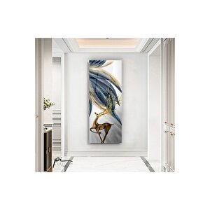 Geyik Cam Tablo 35x90 cm