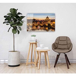 Şehir Manzarası Cam Tablo 50x70 cm
