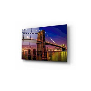 Şehir Manzarası Cam Tablo 50x70 cm