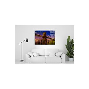 Şehir Manzarası Cam Tablo 50x70 cm