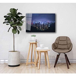 Şehir Manzarası Cam Tablo 50x70 cm