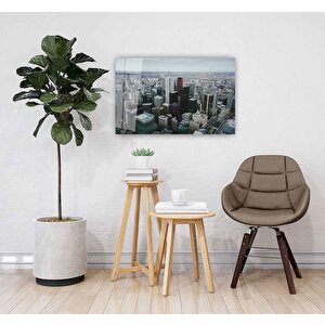 Şehir Manzara Cam Tablo 50x70 cm