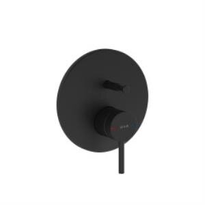 Vitra Origin A4262036wtc Ankastre Banyo Bataryası - Sıva Üstü Grubu (minibox), Mat Siyah