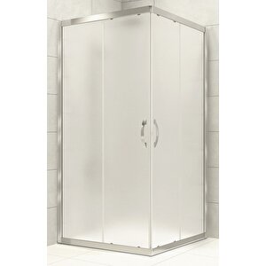 Duşakabin Kare Buzlu 5mm Yükseklik 190 Cm - Ölçü : 90x135 Cm 90x135 cm