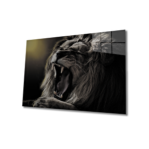 Aslan Cam Tablo 50x70 cm
