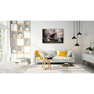 Gemi Cam Tablo 50x70 cm