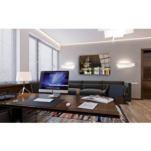 Gemi Cam Tablo 36x23 cm