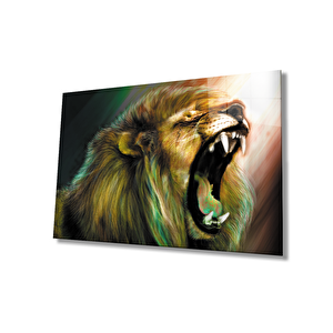 Aslan Cam Tablo 50x70 cm