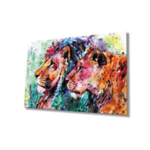 Aslan Cam Tablo 50x70 cm