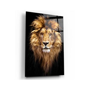 Aslan Cam Tablo 70x110 cm
