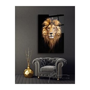 Aslan Cam Tablo 70x110 cm