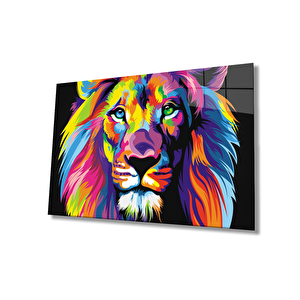 Aslan Cam Tablo 50x70 cm