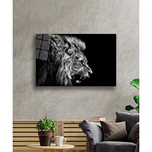 Aslan Cam Tablo 36x23 cm