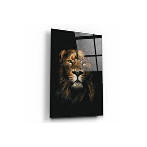Aslan Cam Tablo