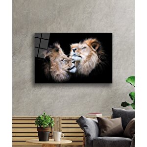 Aslan Cam Tablo 50x70 cm