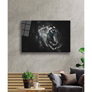 Aslan Cam Tablo 110x70 cm