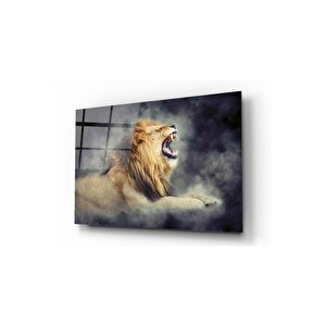 Aslan Cam Tablo 50x70 cm