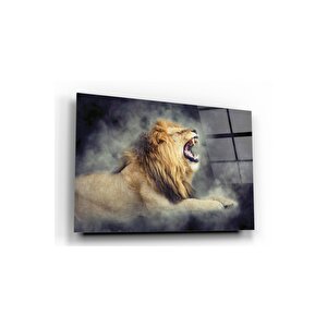 Aslan Cam Tablo 60x90 cm