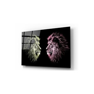 Aslan Cam Tablo 50x70 cm