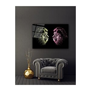 Aslan Cam Tablo 50x70 cm