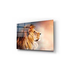 Aslan Cam Tablo 50x70 cm
