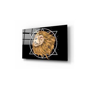 Aslan Cam Tablo 70x110 cm