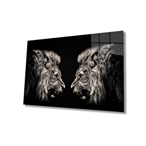 Aslan Cam Tablo 50x70 cm