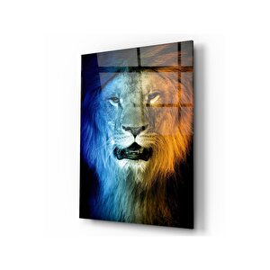 Aslan Cam Tablo 50x70 cm